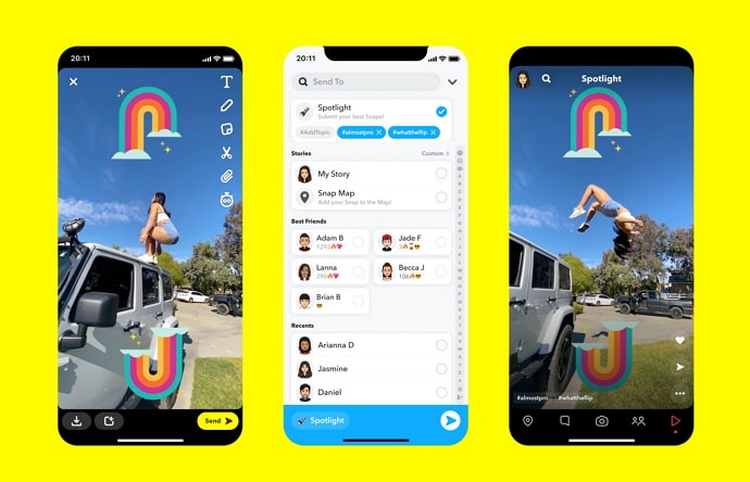  Meddelar Snapchat när du spelar in en berättelse på skärmen?