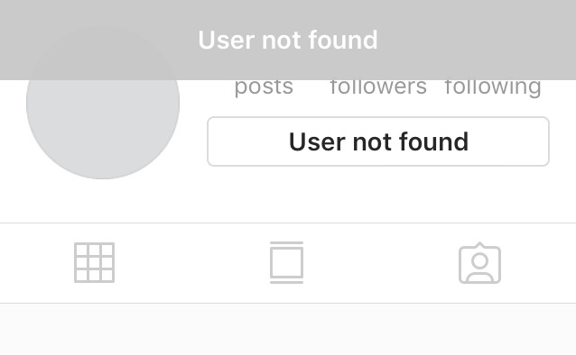 Šta znači korisnik nije pronađen na Instagramu?